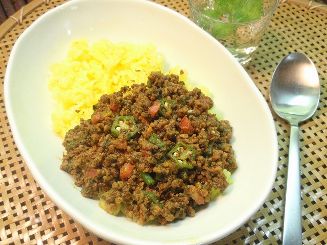 どくだみキーマカレー お天気レシピ Weather Healthy Recipe