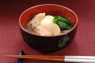 ブリ 大根 ほうれん草の雑煮 お天気レシピ Weather Healthy Recipe