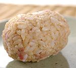 梅干しときな粉のおにぎり