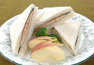 焼き海苔のサンドイッチ